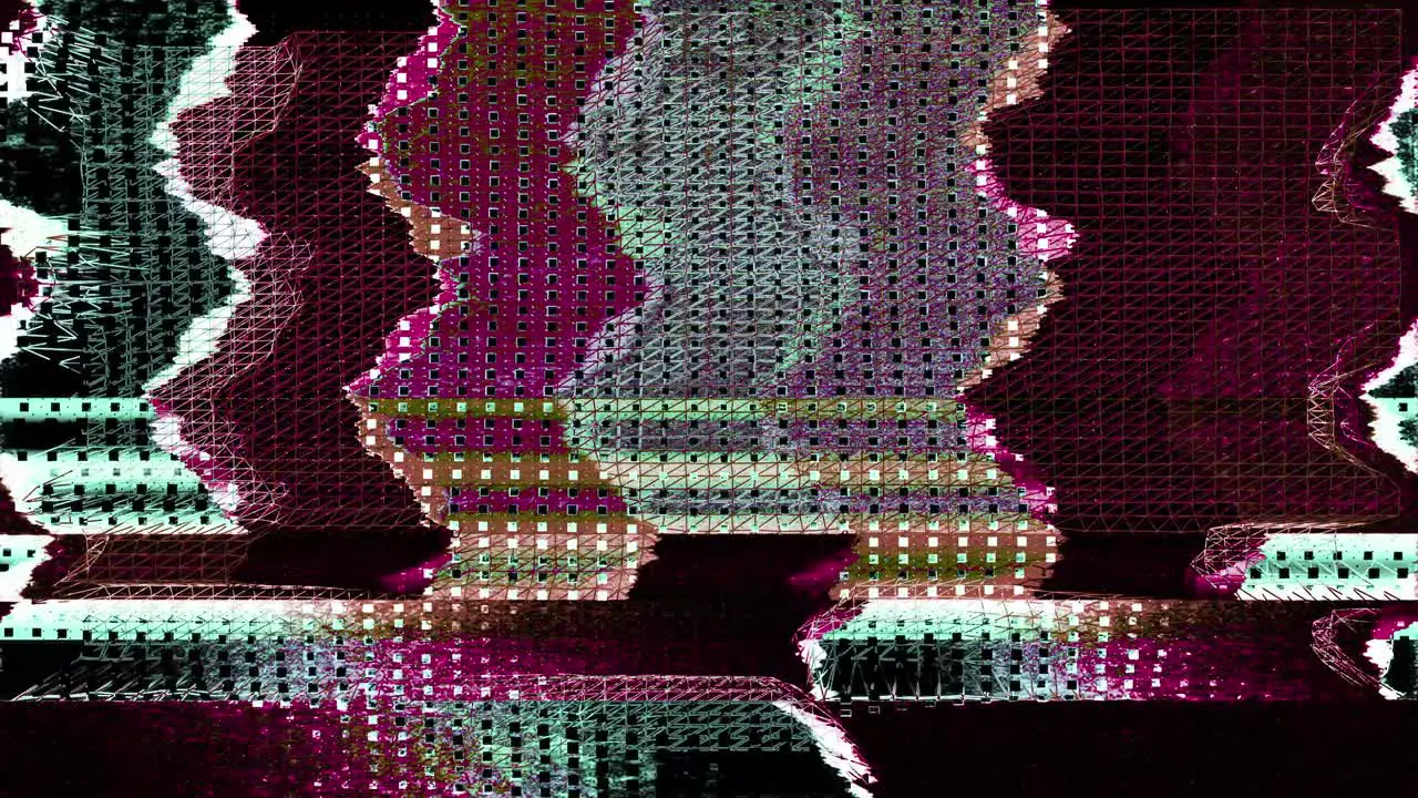 Tv Color Bars Test Card Malfunction (Loop) 3