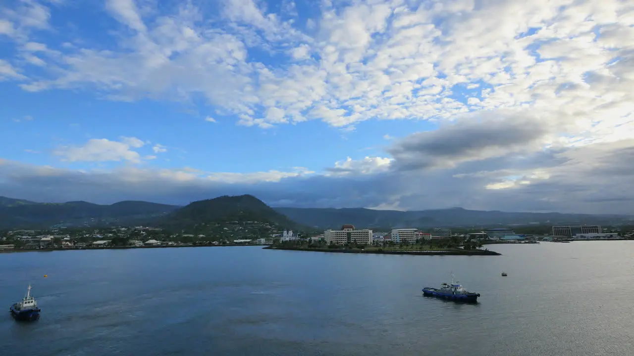 Samoa Sailing From Apia