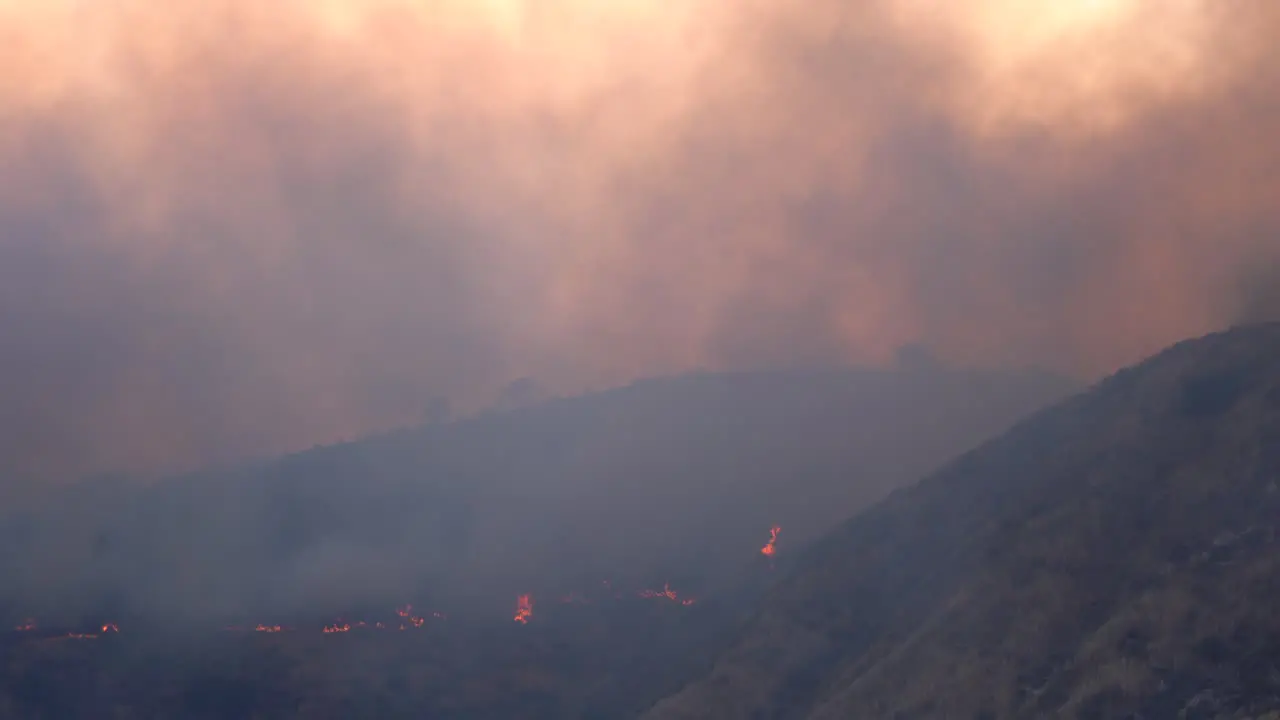 Large Plume of smoke from Wildfire