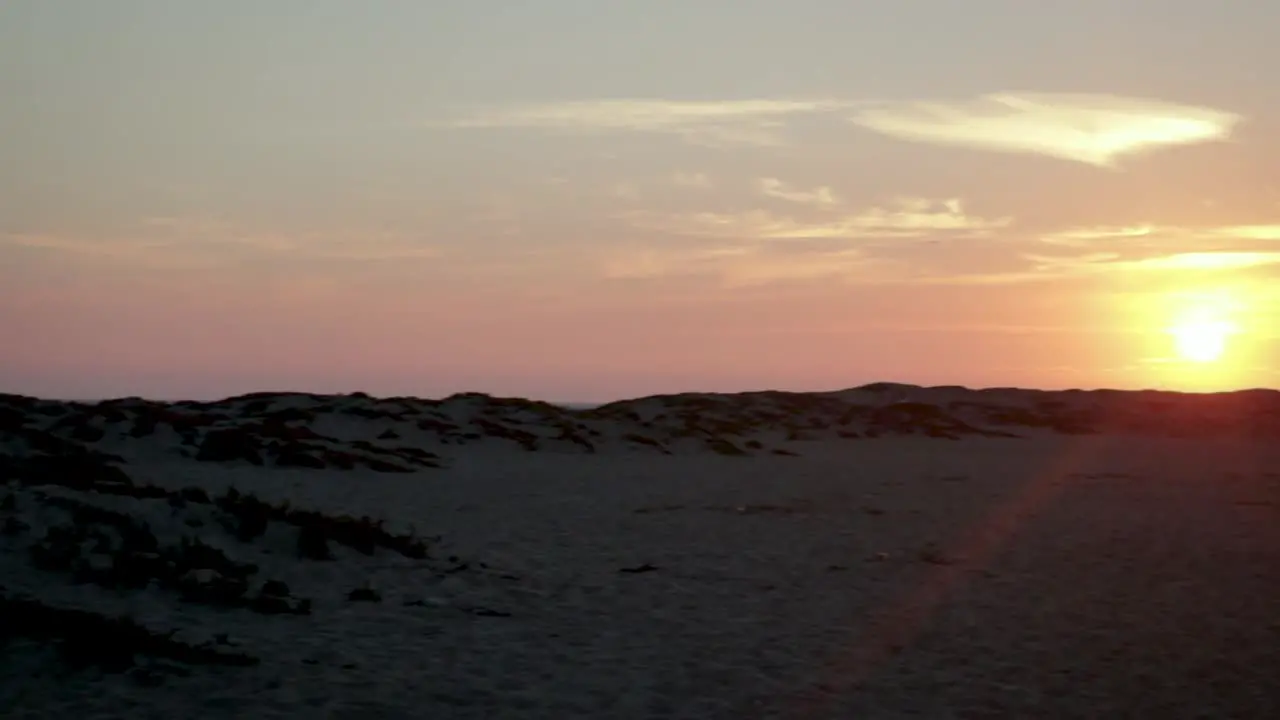 Sunset in Newport Beach beach coastal landscape