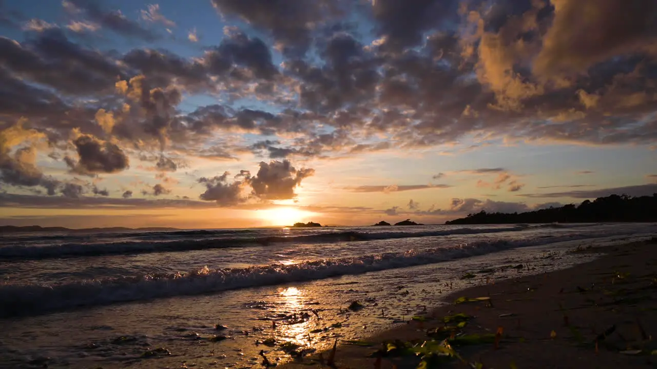 Serene View Of Beach in the South of France by the Mediterranean Sea