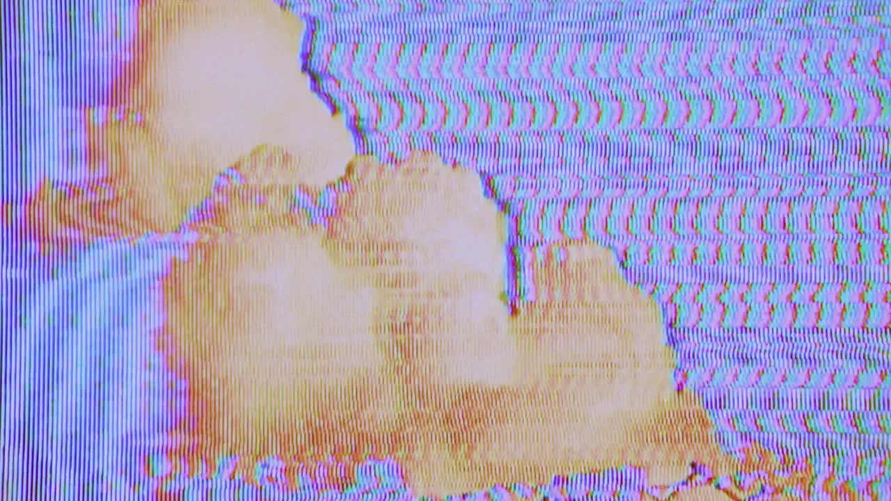 cloudscape glitch art cloud timelapse artistic trippy visual psychedelic chromatic aberation distortion cloud smoke glitched vaporwave noise CRT TV effect circuit bending sky skylapse