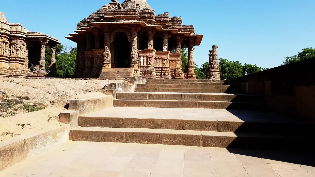 Modhera Sun Temple Walk up the steps to the ‘Sabha Mandap’ or the assembly and convene with sculpted renderings of twelve ‘Adityas’ 