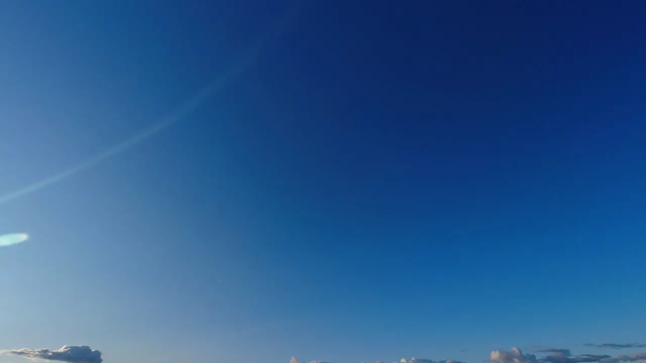 Time lapse of sky from day to night