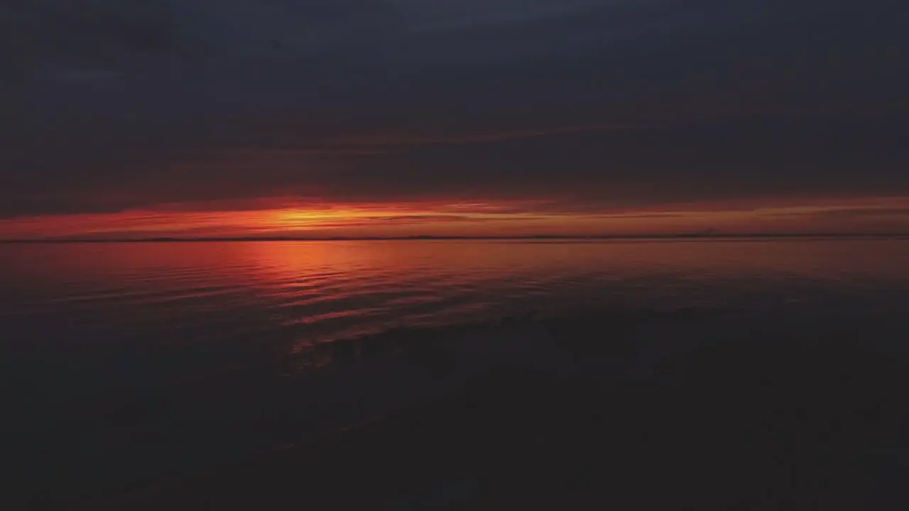 Curonian Spit And Lagoon During Late Sunset