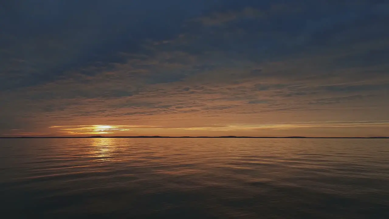 Curonian Spit And Lagoon at Sunset-1