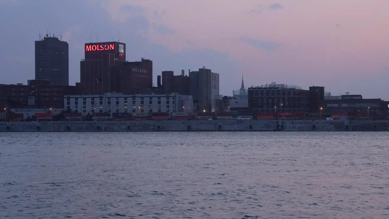 Port of Montreal From Across the St