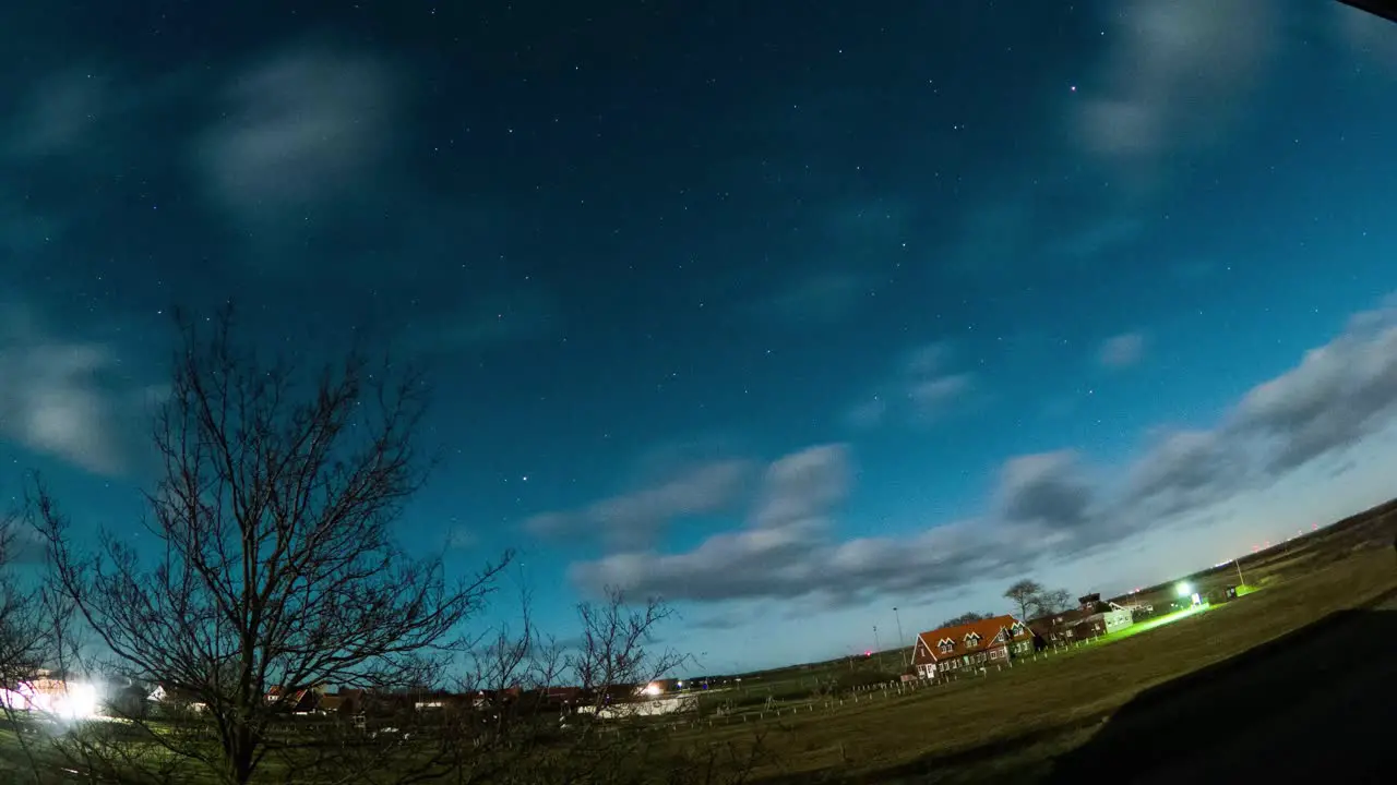 Wonderful Night Lapse and the Earth Spinning