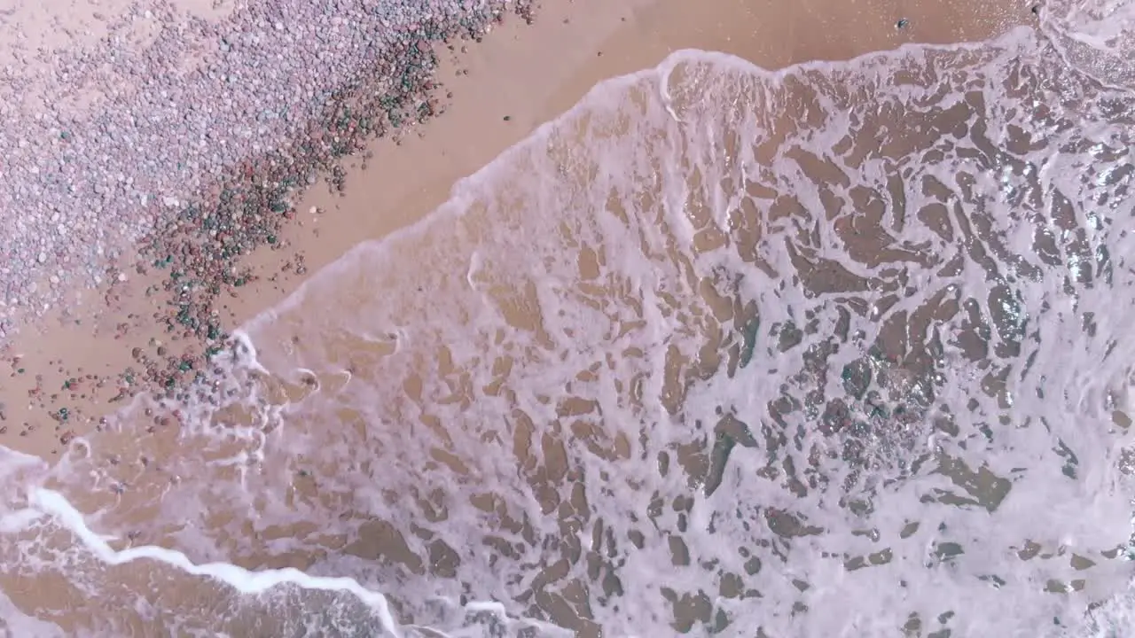 Unstoppable waves of baltic sea Atlantic aerial