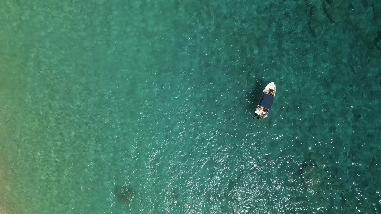 Zakynthos boat aerial lift 1