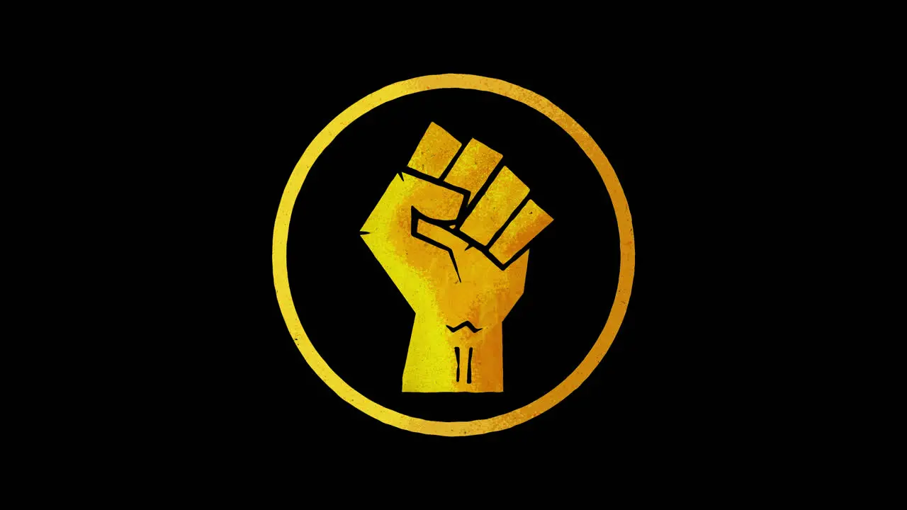 Animated Power Fist Logo