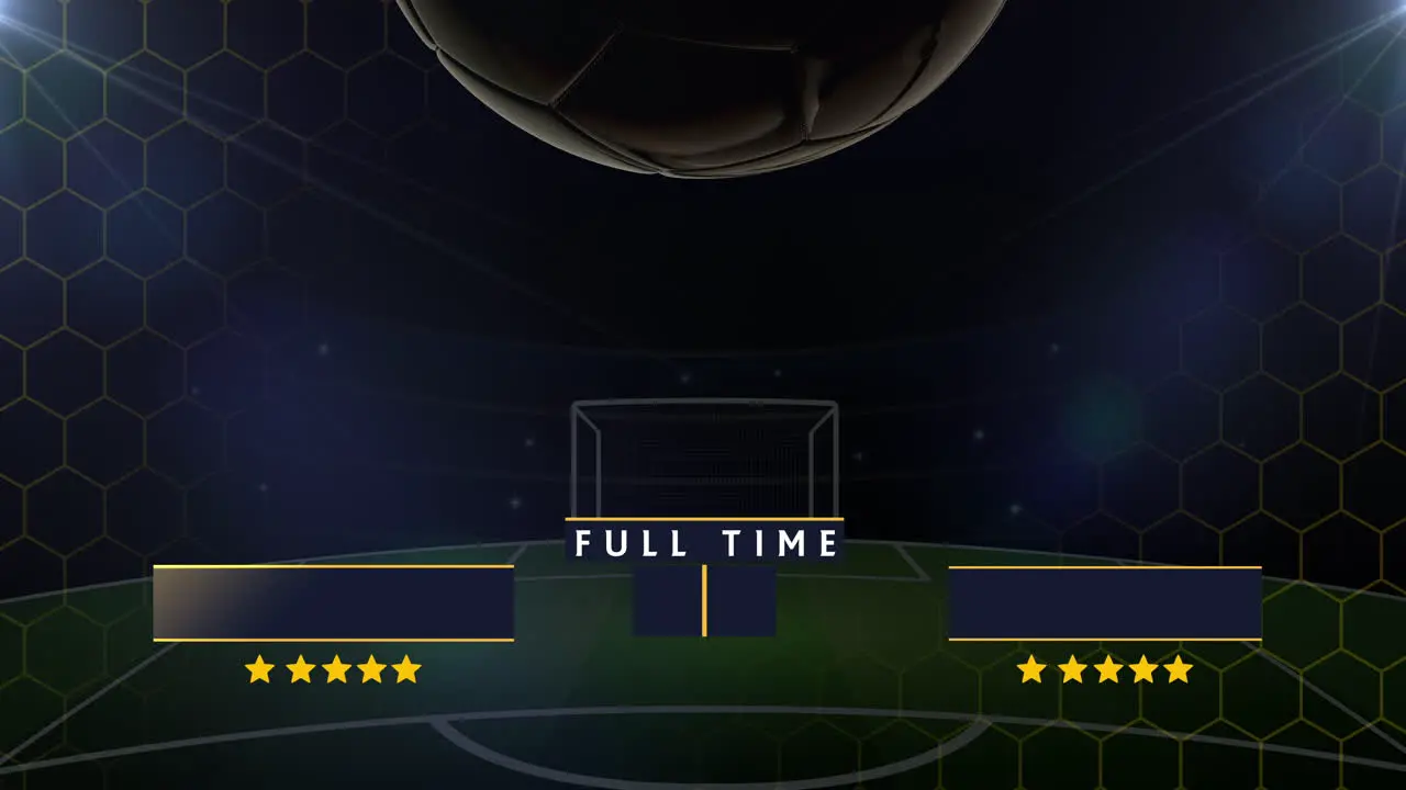 Football Team Vs Team with Result Animation