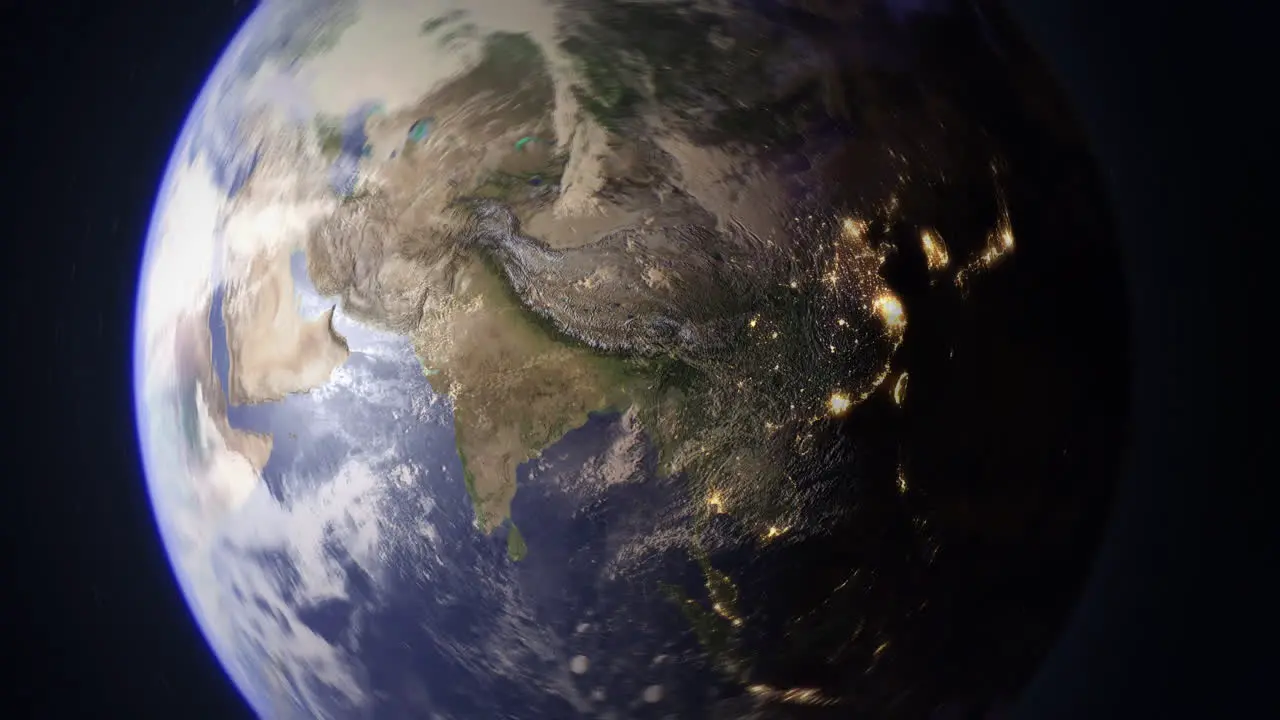 Unfocused Planet Earth Globe