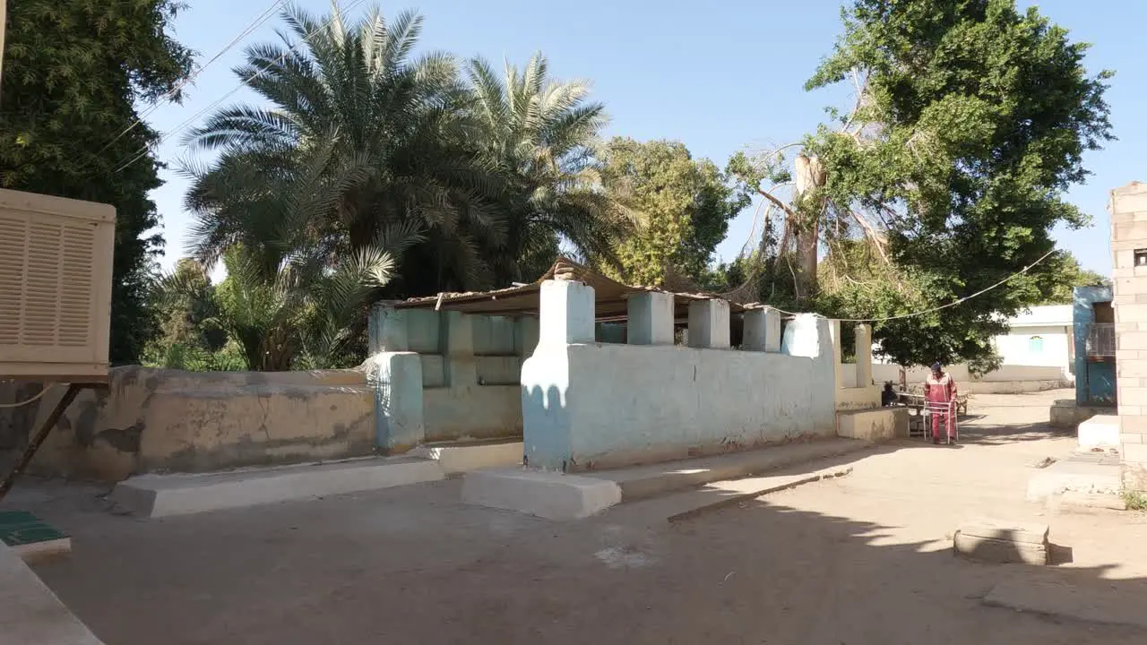 Tranquil scene of Rural village landscape in Elephantine Island