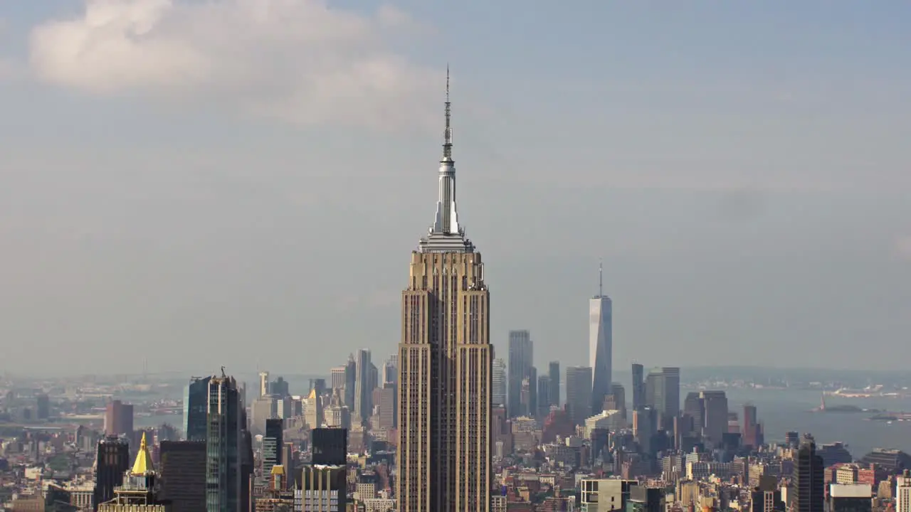 Empire State Building skyline view August 2023  day time