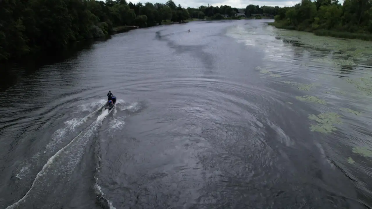 Extreme sports jet ski summer action