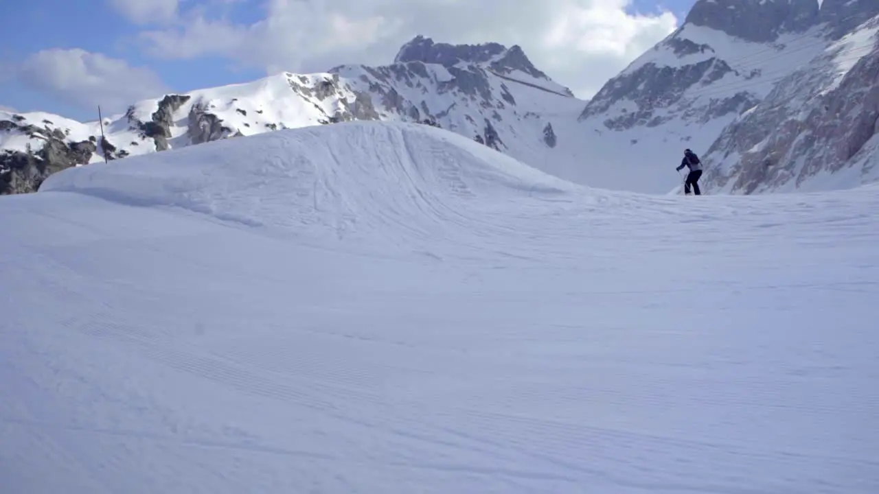 Skiing in Alps 03