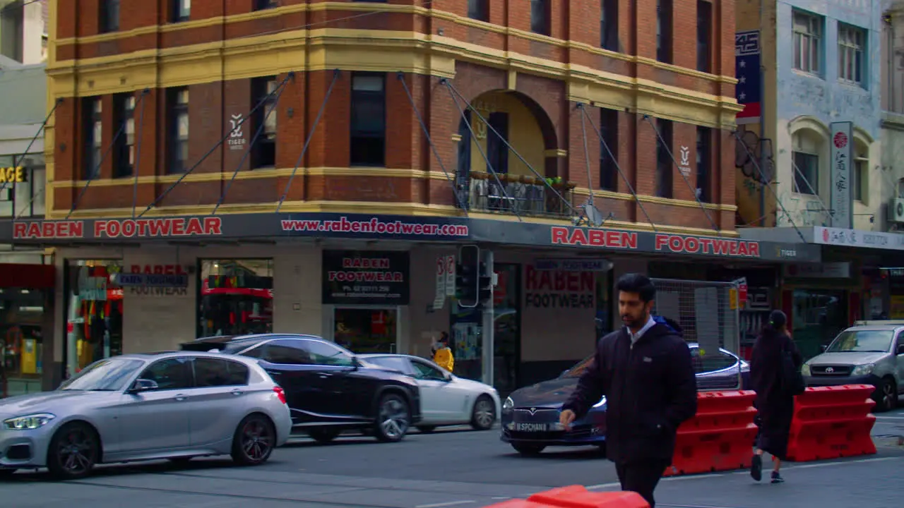 Bustling City Streets In Haymarket Suburb Sydney NSW Australia At Daytime