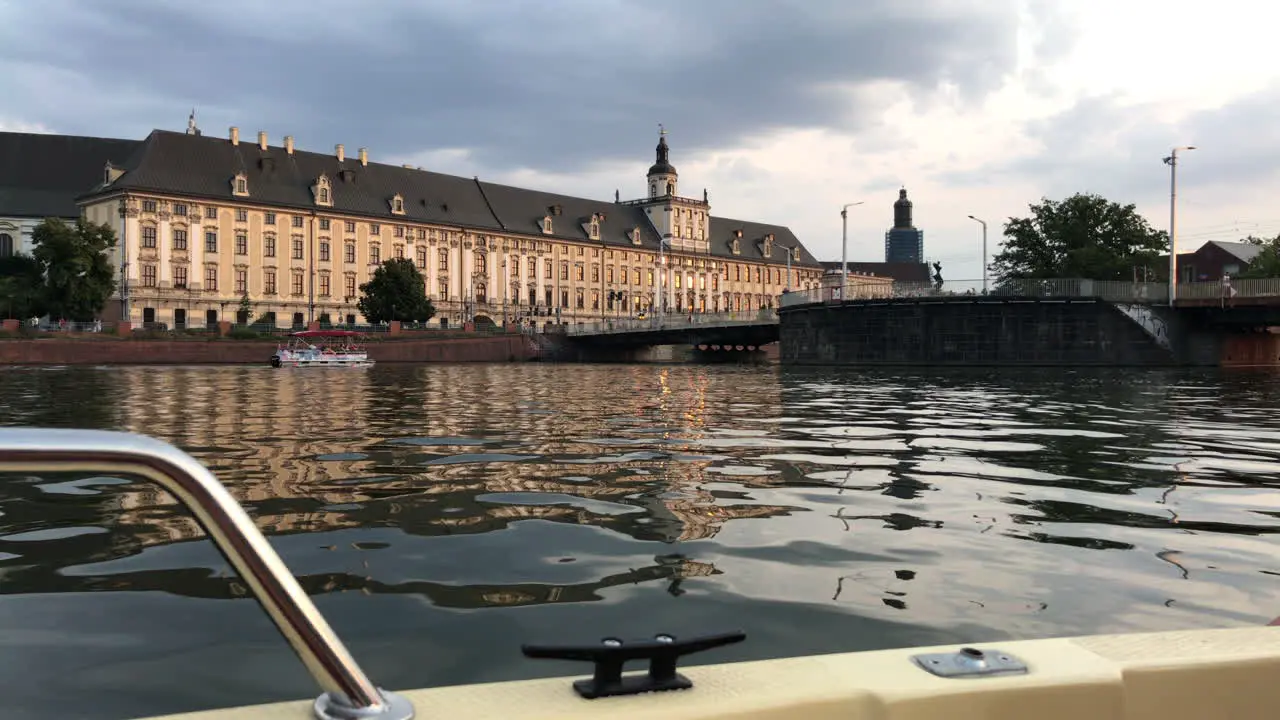 Boat trip on the Oder