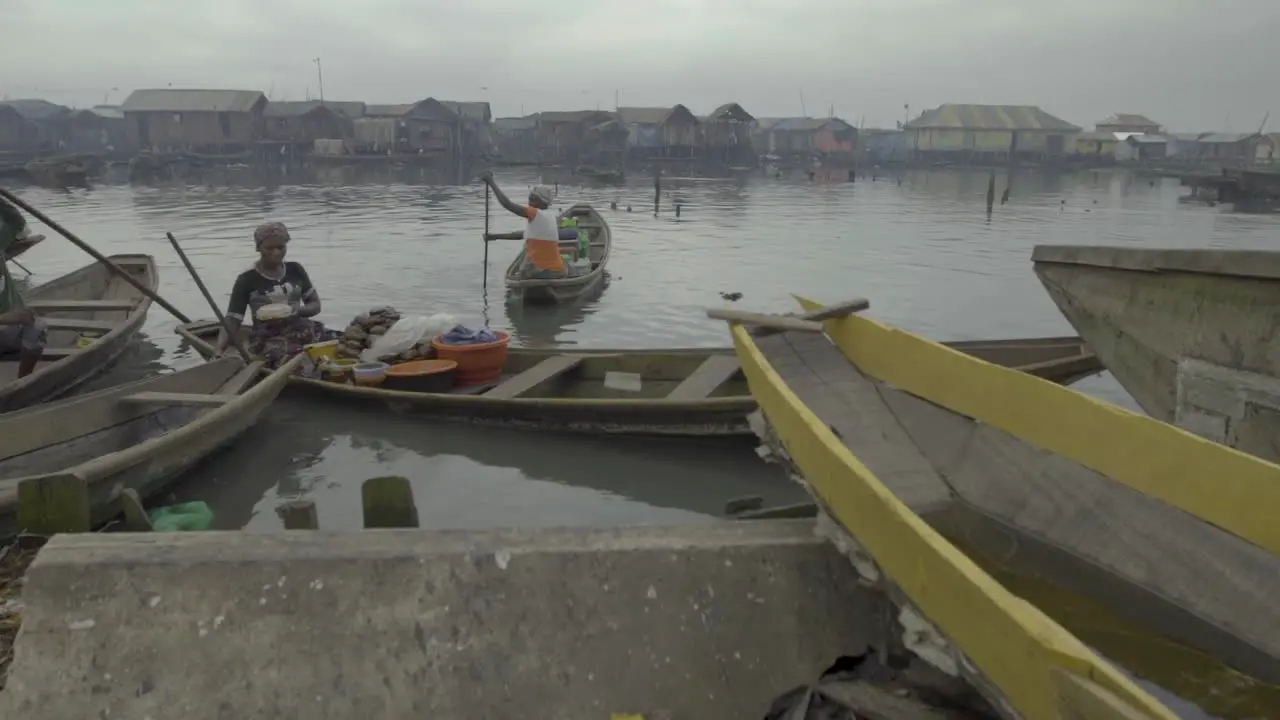 Woman Sat In Boat Nigeria 01