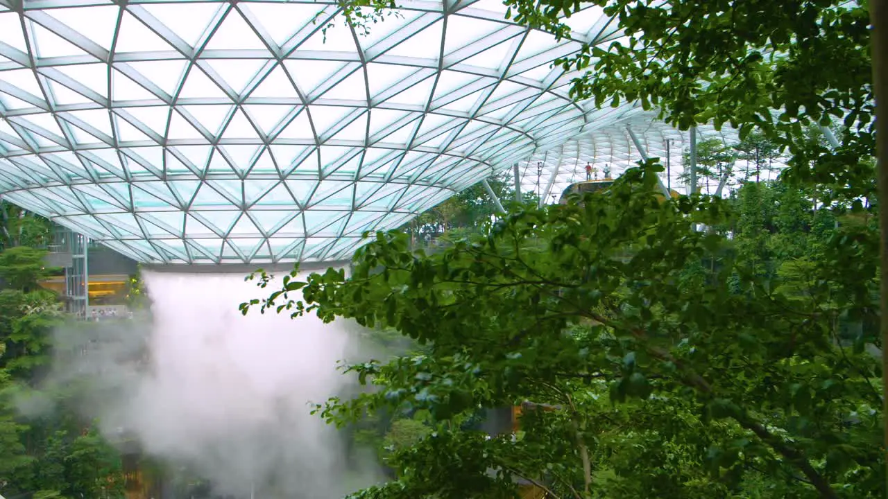 Changi Airport Waterfall 07