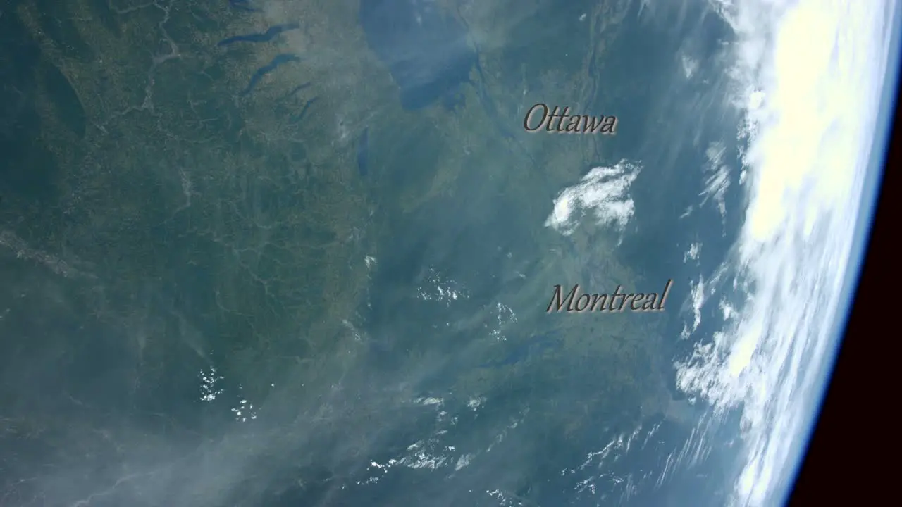 Space Satellite Tracking Across Ottawa and Montreal Graded