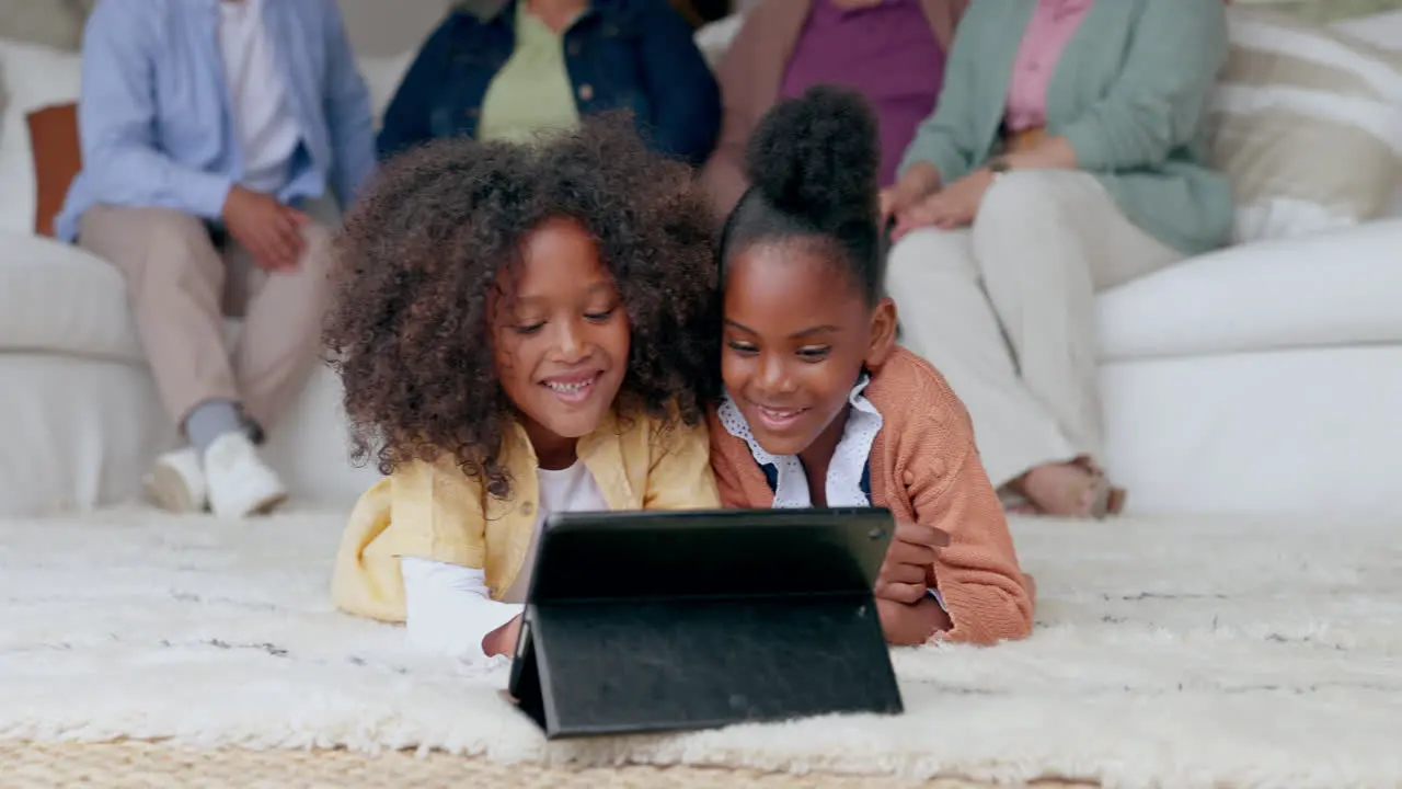 Kids brother and sister on tablet for learning