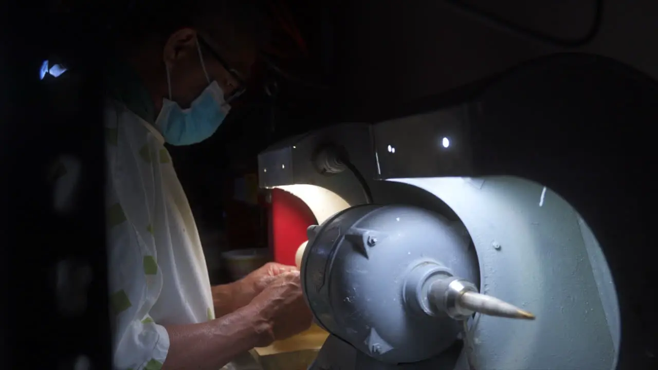 Dental Technician working on dentures-5