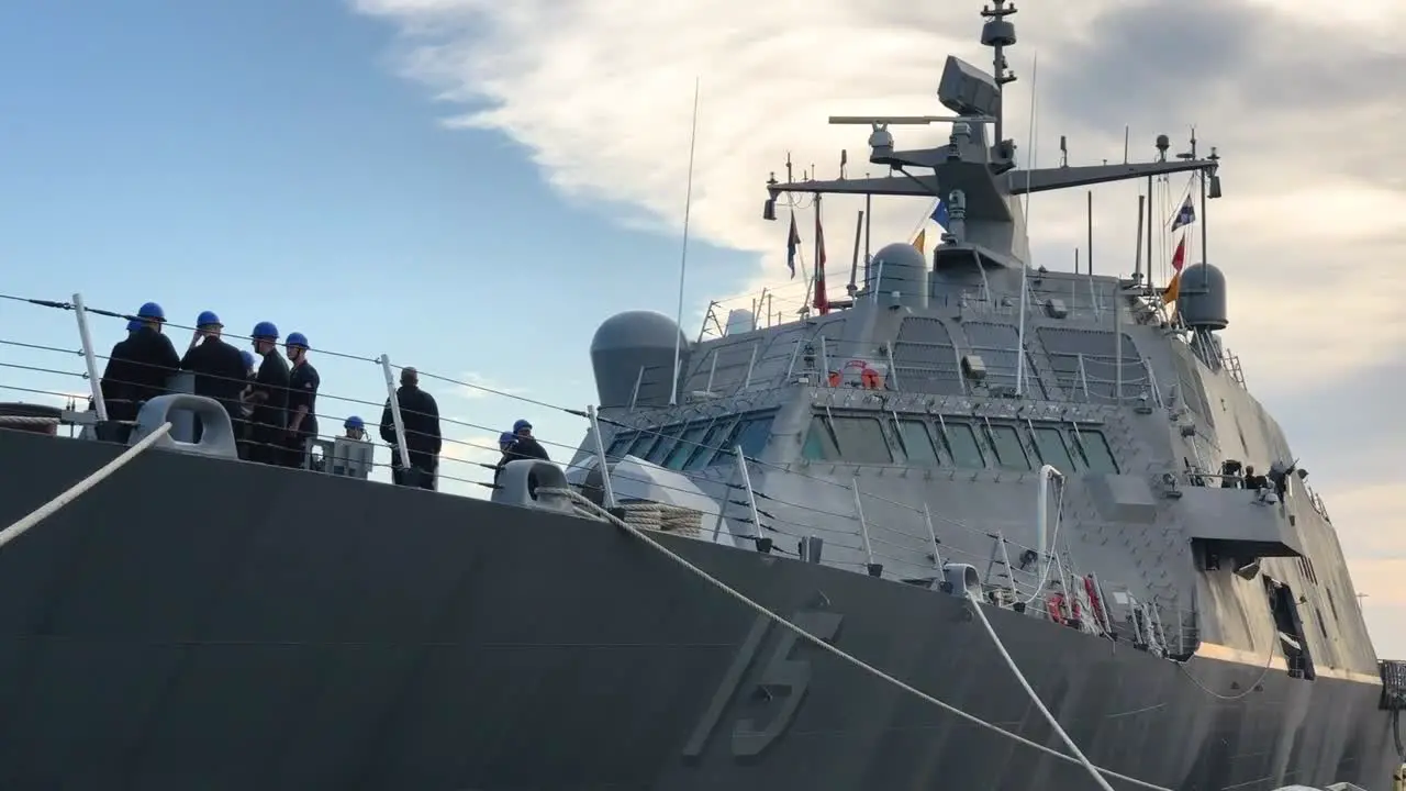 Ships Prepare To Set Sail From Virginias Naval Station Norfolk Ahead Of Hurricane Dorian 4