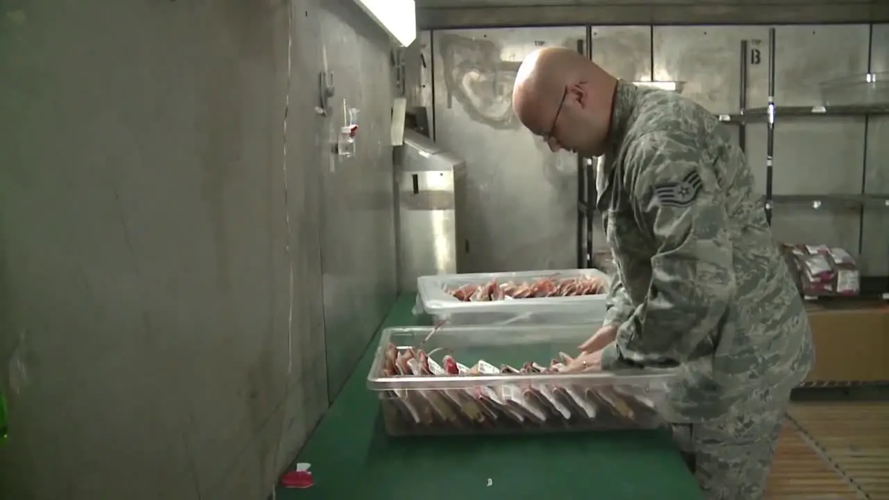 Blood Supplies Are Shipped To The Battlefield In Afghanistan