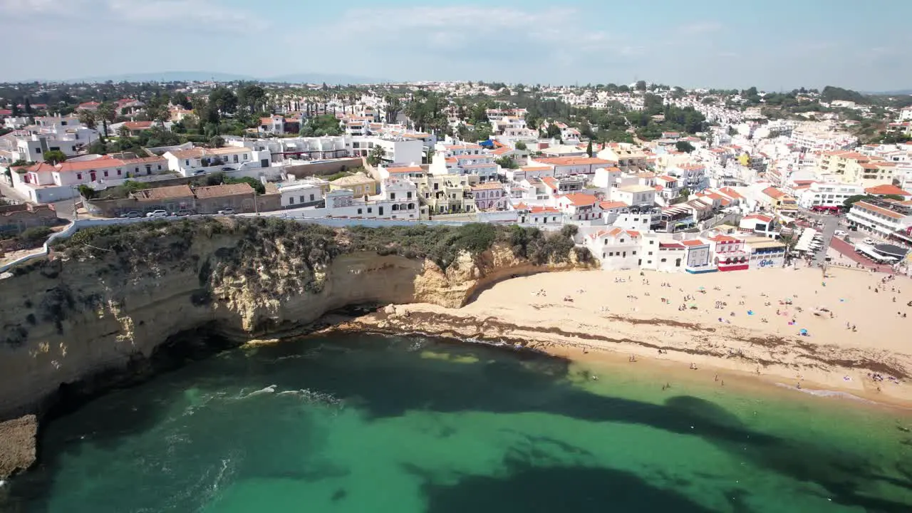 Beautiful seaside town in Algarve Portugal