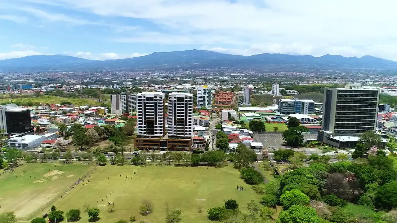 The city on San José in Costa Rica