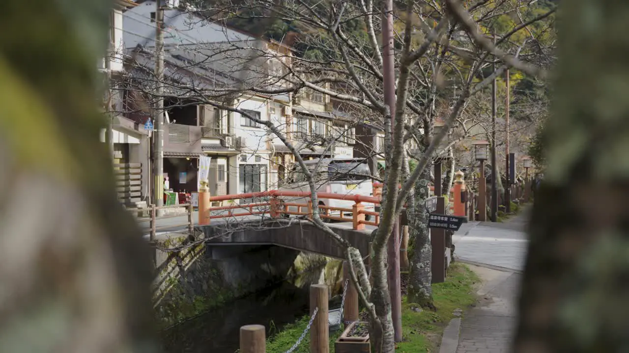 Kinosaki Onsen Old Resort Town in Japanese Countryside