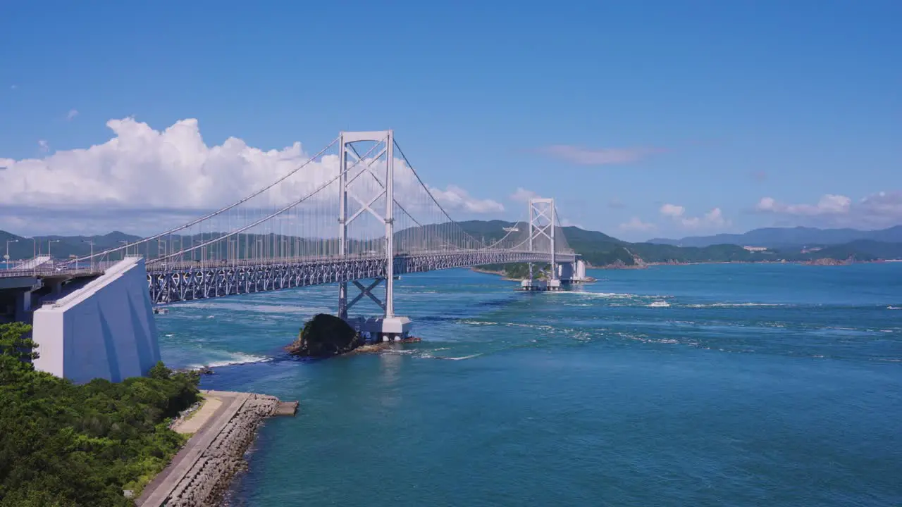 World's Greatest Whirlpools at Naruto Bridge Tokushima Hyogo Awaji Japan