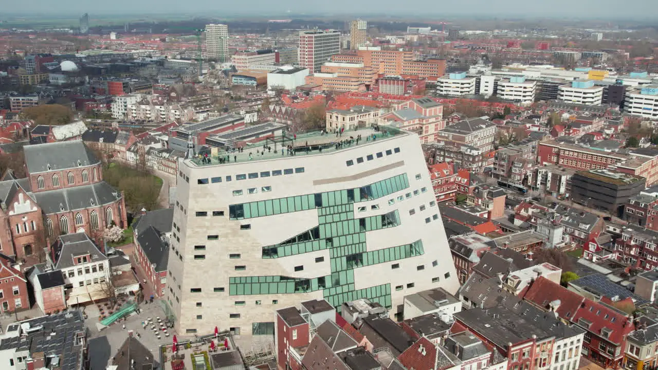 Forum Groningen In The City Center Of Groningen Northern Netherlands