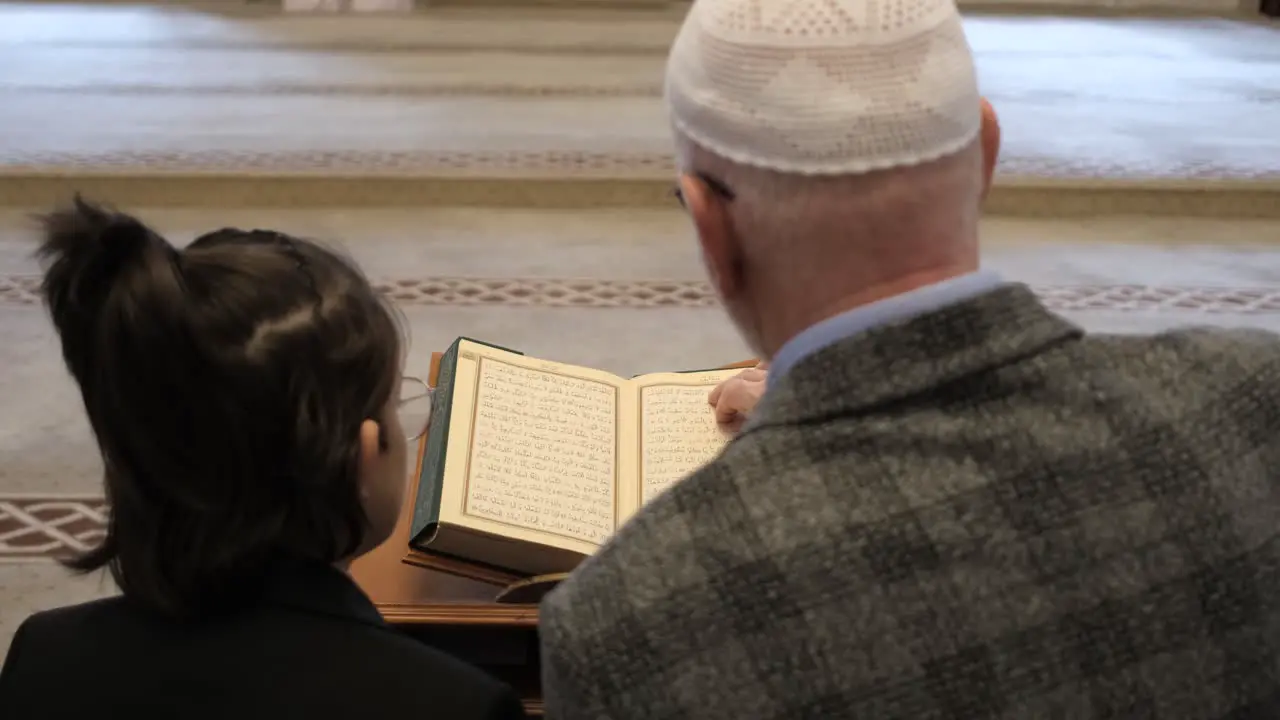 Quran Lessons in Mosque