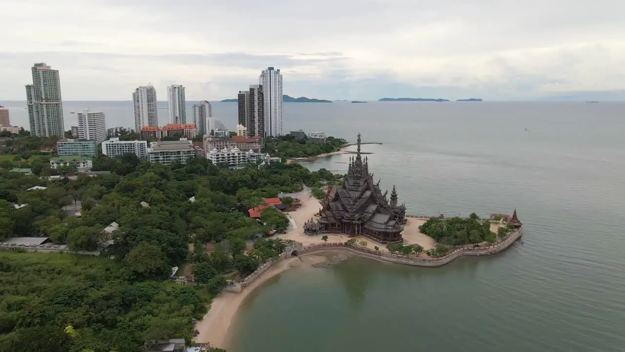 The Sanctuary of Truth in Pattaya Bangkok Thailand