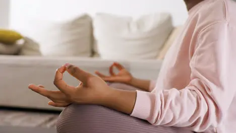 Woman doing yoga