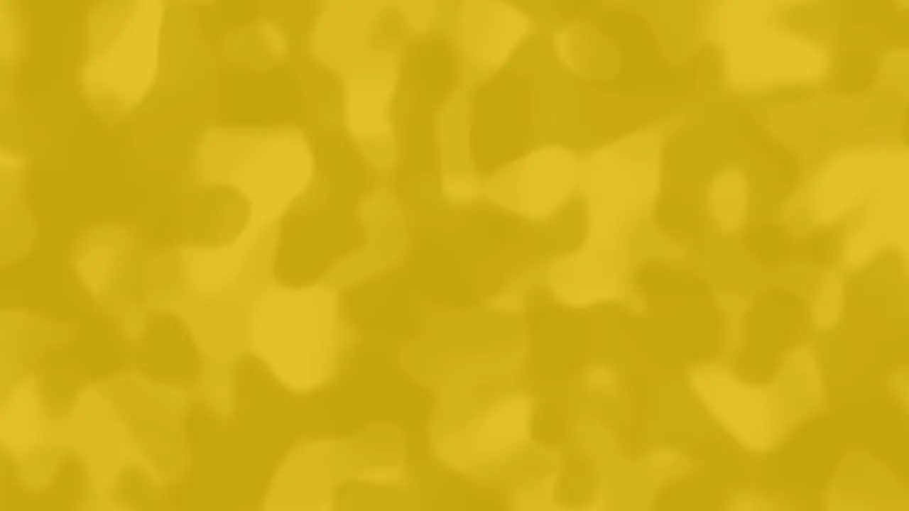 Looping animations of a muted yellow camouflage like pattern