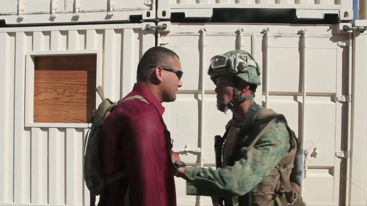 United States Troops Practice Various Dangerous Scenarios In A Mock Arab Village In The American Desert 5