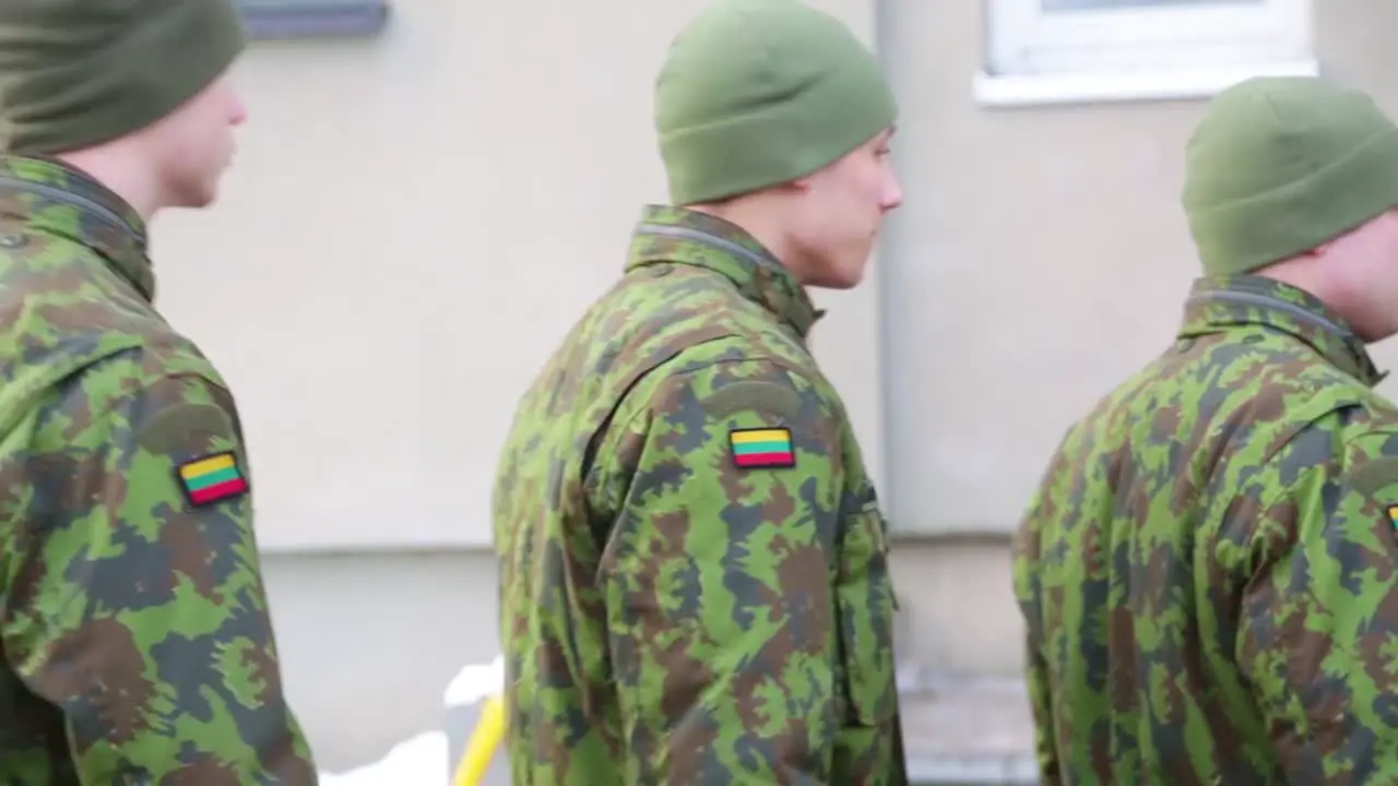 Lithuanian Troops Train To Oppose Russian Aggression