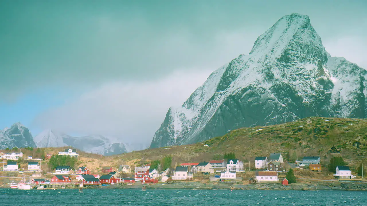 Houses in Lofoten Norway