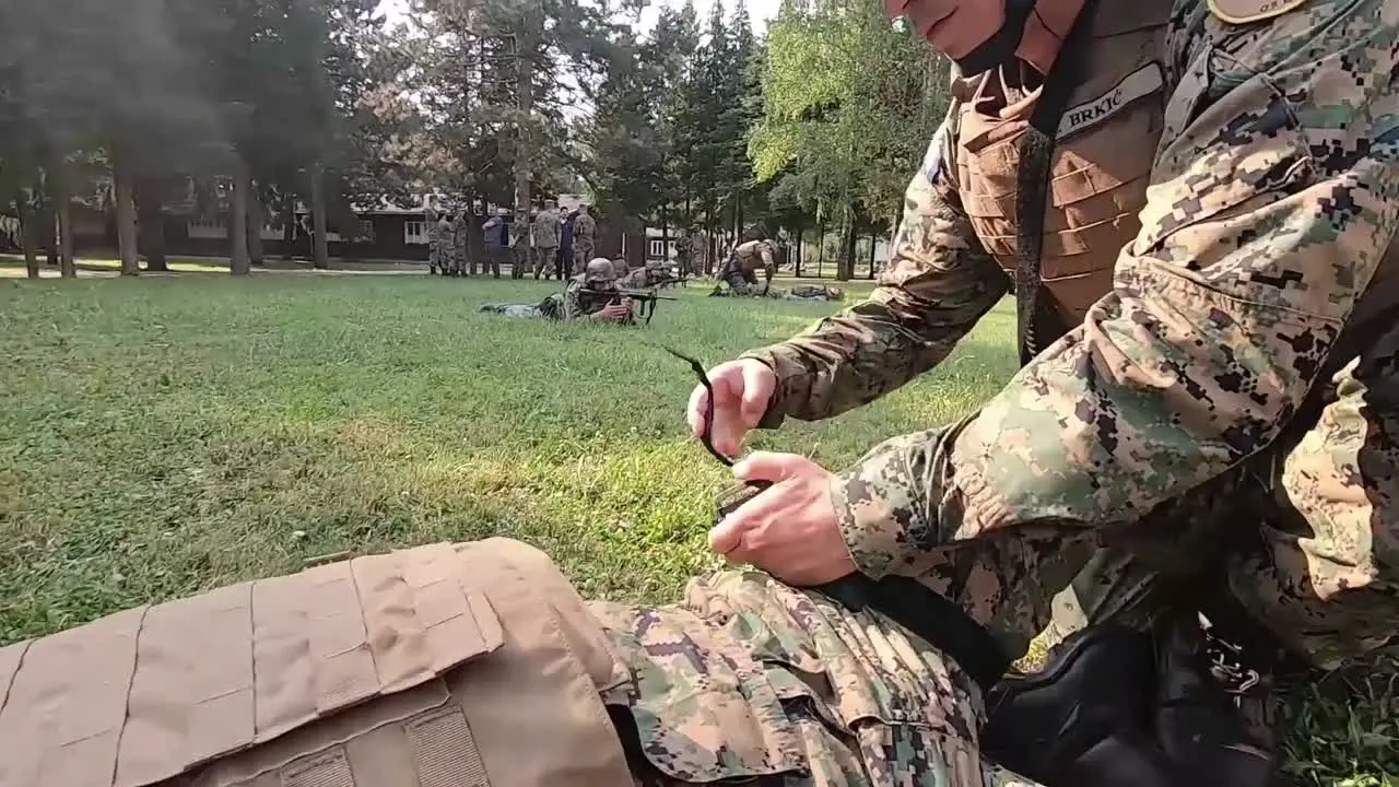 Maryland National Guard Provides Medical Training To the Bosnia_Herzegovina Armed Forces In Tuzla