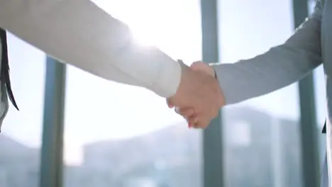 Handshake partnership and trust in support