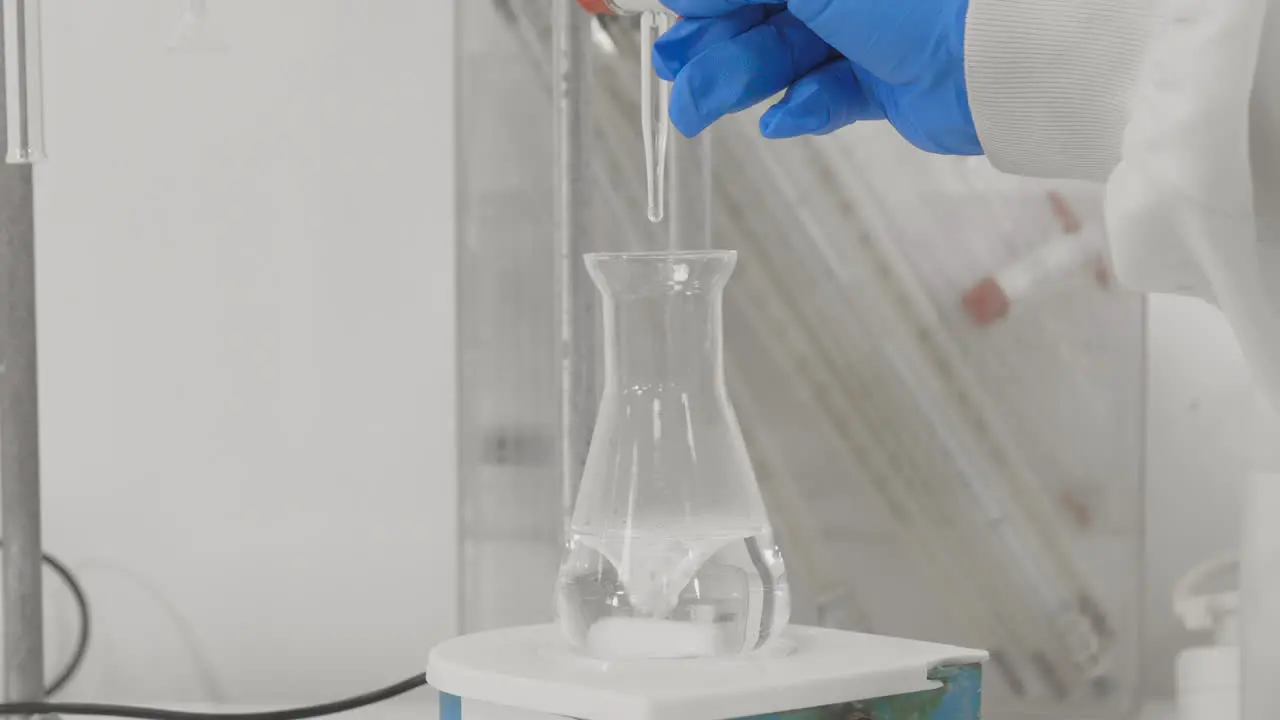 Chemist scientist pharmacist making a test in the laboratory-1