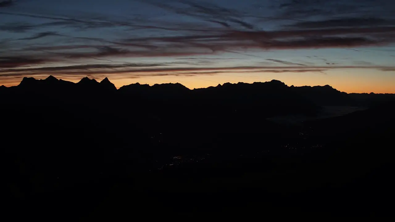 Sunset at Kitzbhüler Horn