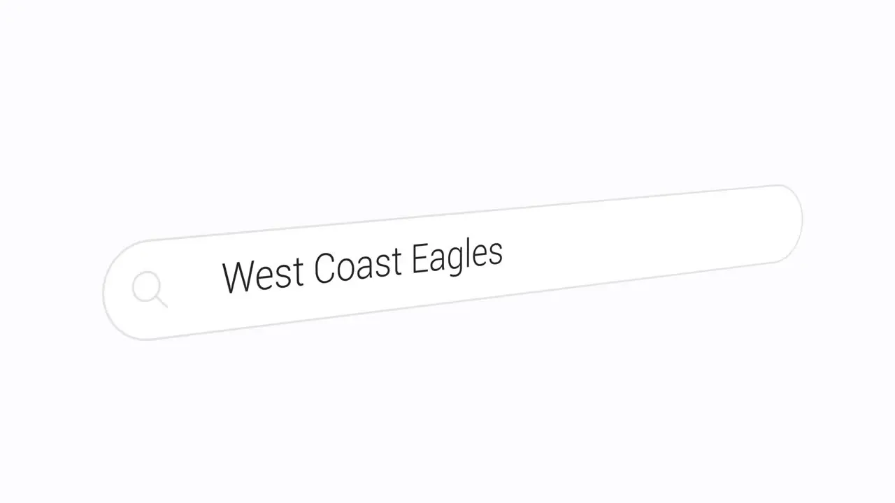 Search for West Coast Eagles on the Search Engine