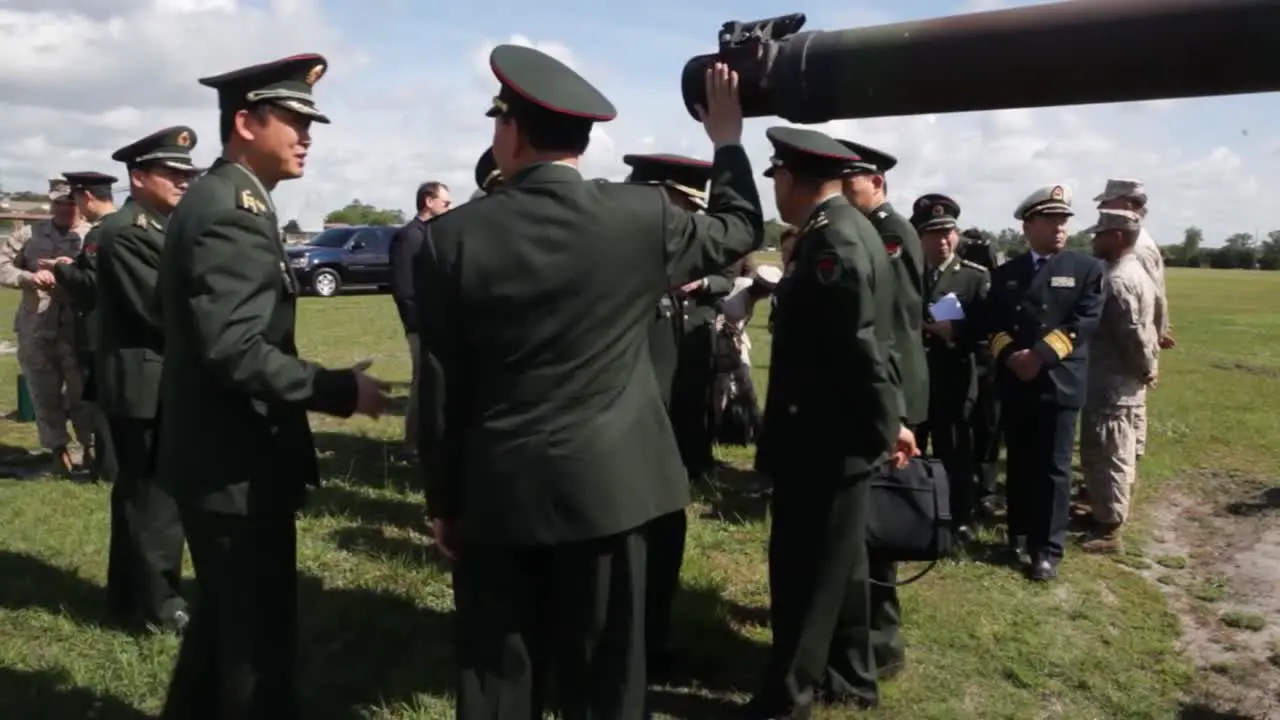 Chinese Minister Of Defense Liang Guanglie Visits Camp Lejeune Nc 1