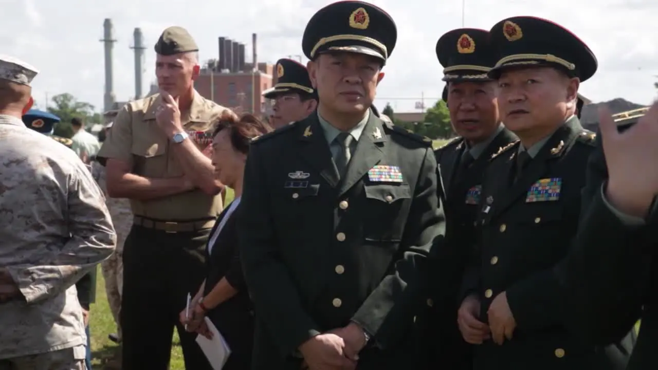 Chinese Minister Of Defense Liang Guanglie Visits Camp Lejeune Nc 2