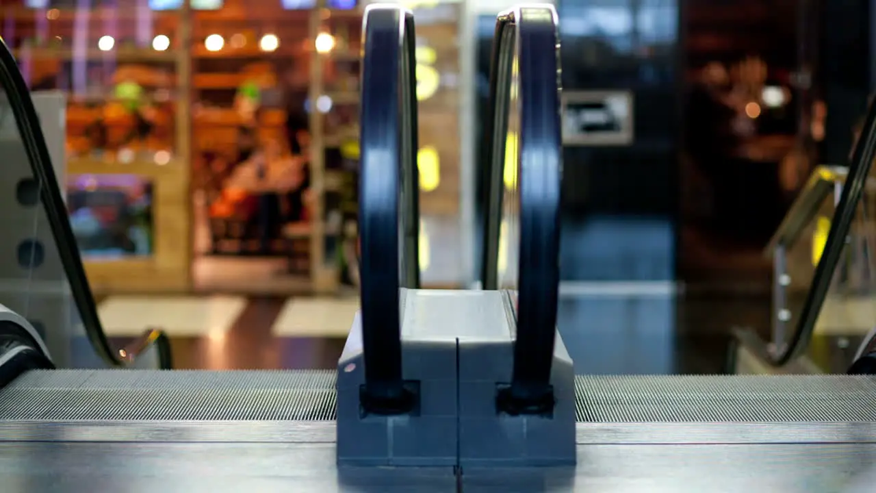 Escalator in the trade centre